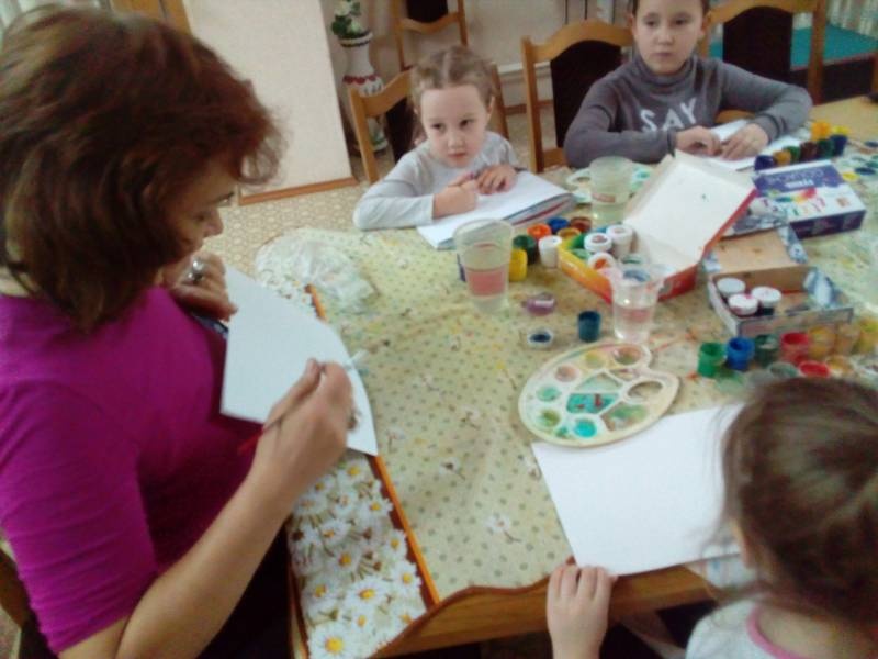 Художественный салон ДДН Родник Рисование Павлина 3