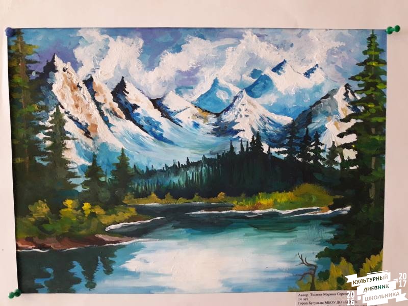 Выставка творческих работ "Мы все в ответе за нашу планету". Художественная школа.64355