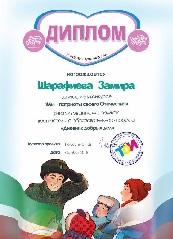 Шарафиева Замира 