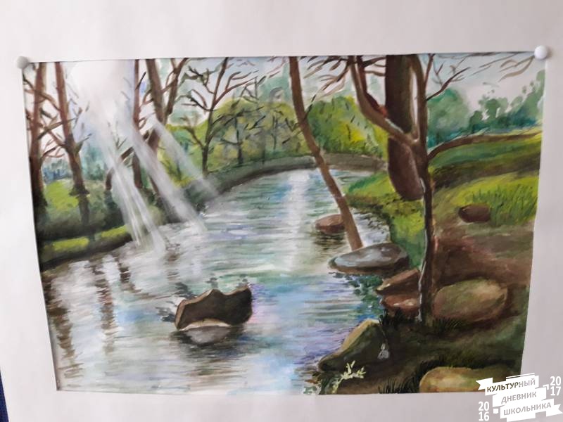 Выставка творческих работ "Мы все в ответе за нашу планету". Художественная школа.64365