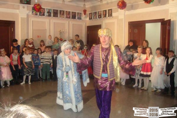 Новогодний утренник в театре имени А.В.Баталова