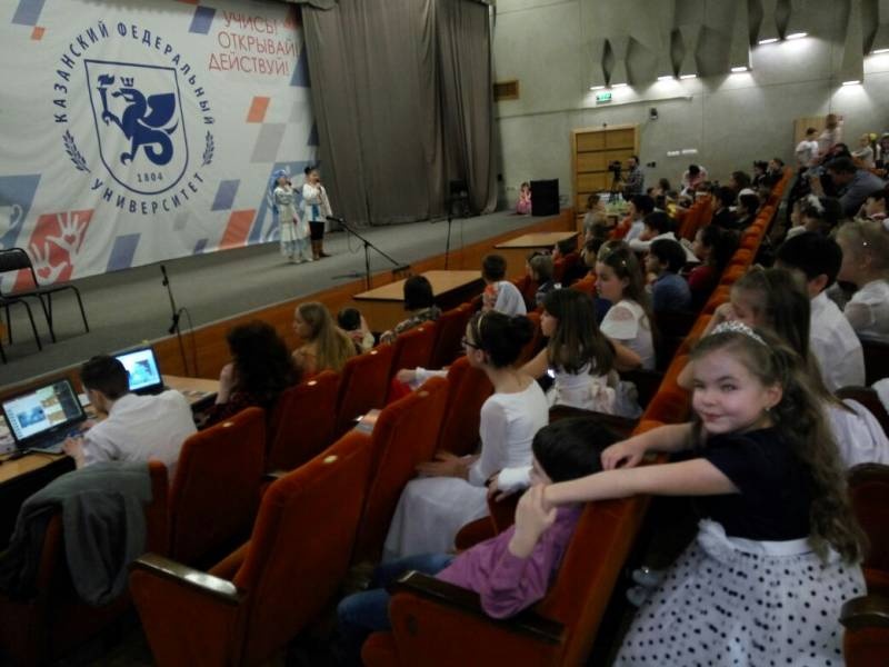 Рождественский концерт. Детский университет. Казань.130430