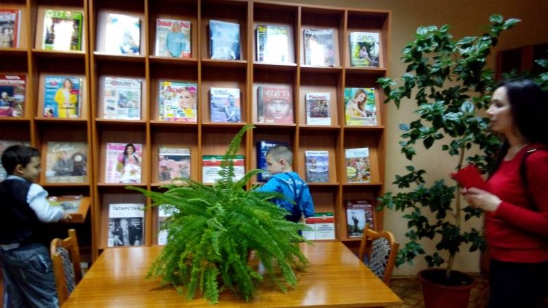 Читательский зал ЦБ им. С.Сулеймановой. 9.11.17.93961