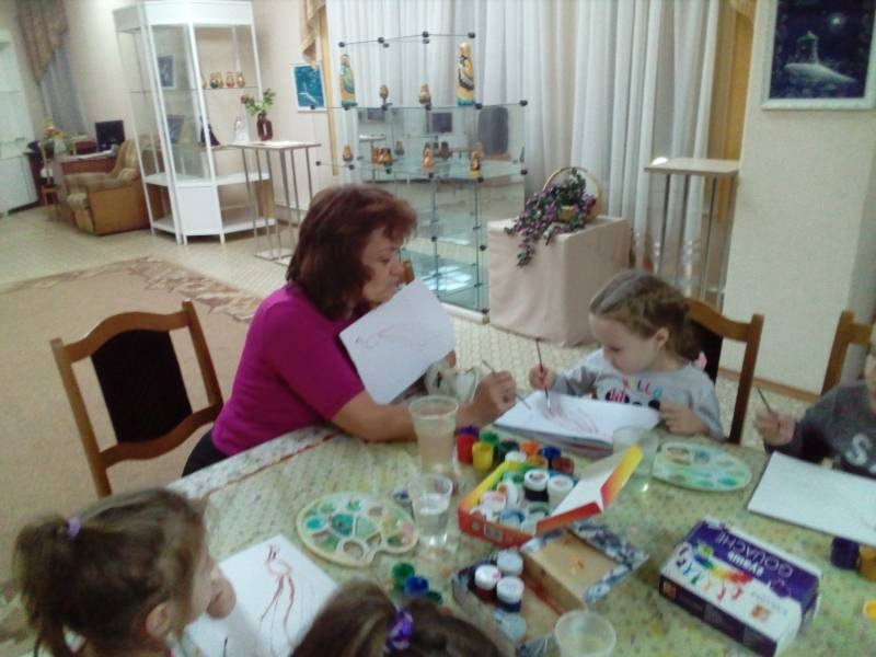 Художественный салон ДДН Родник Рисование Павлина 22