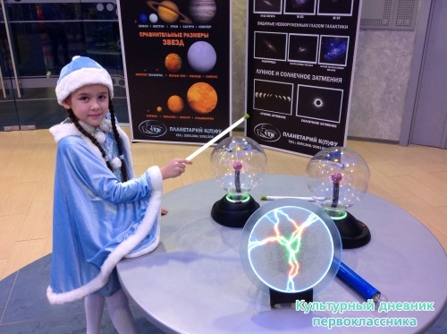 Елка в планетарии