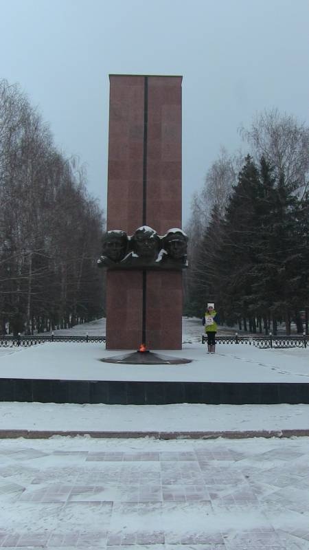 Площадь Победы города Бавлы116764
