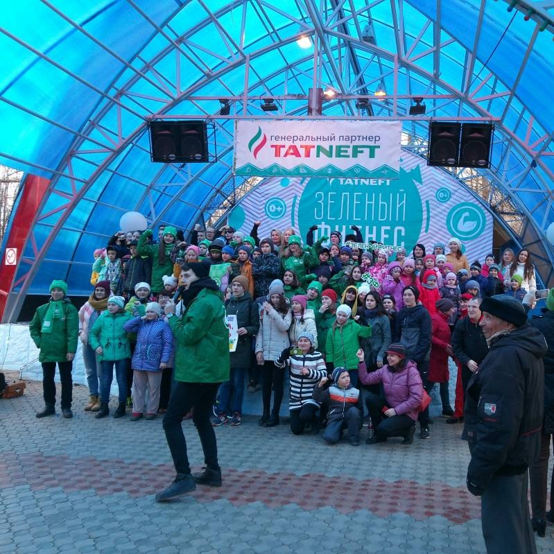 дружно на зеленый фитнес90277