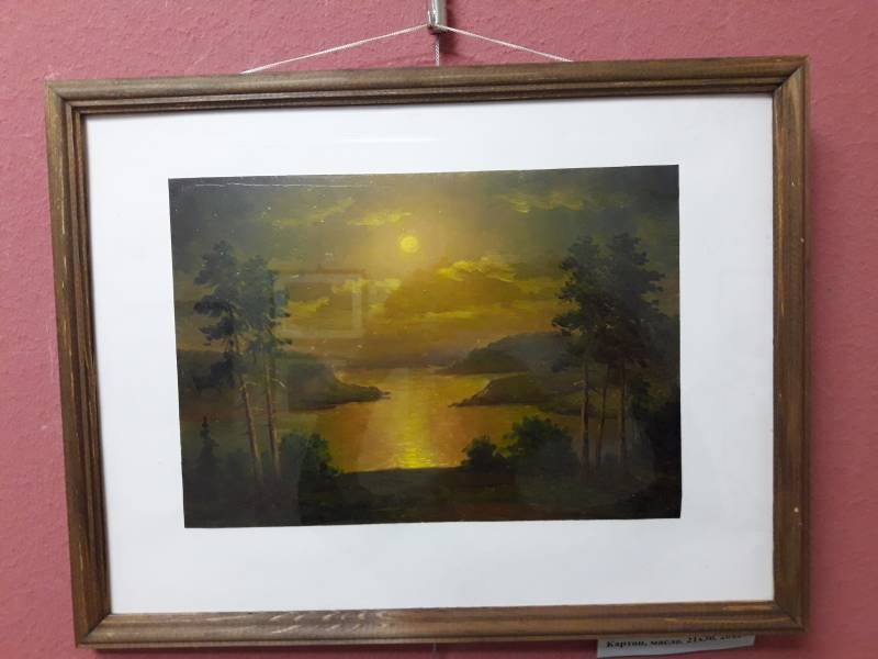Выставка Мансура Закирова "Просторы родного края". Альметьевская картинная галерея".97122