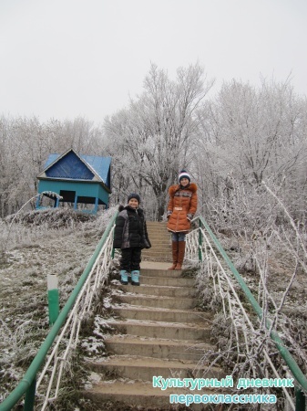 родник не далеко от церкви