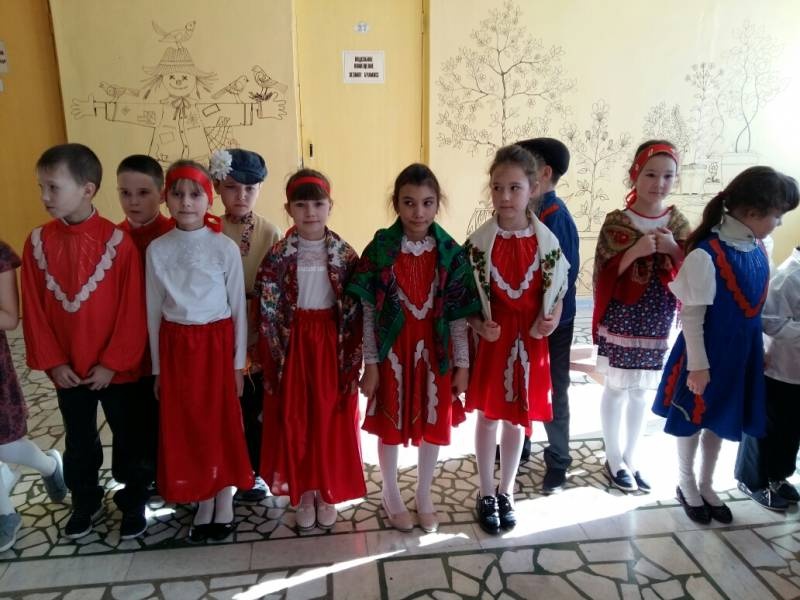 Масленица в школе139347