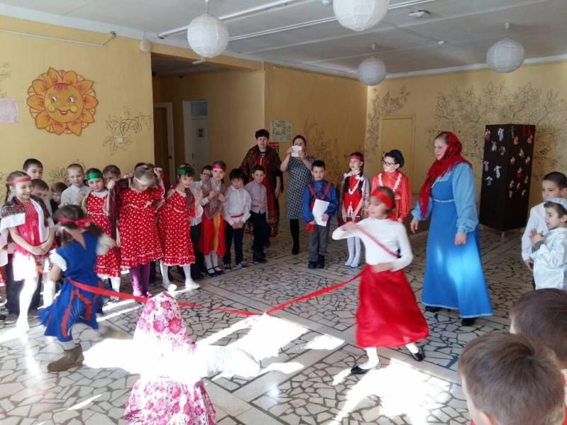 Масленица в школе139355