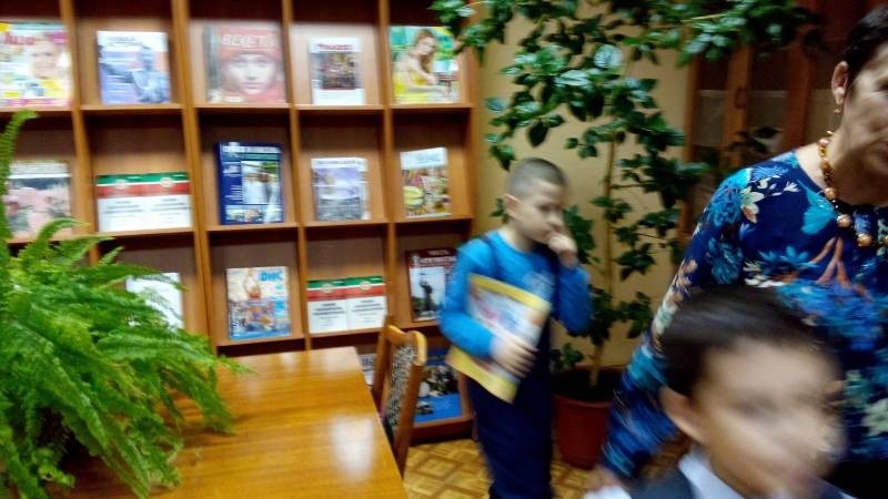 Читательский зал ЦБ им. С.Сулеймановой. 9.11.17.93966