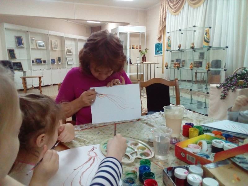 Художественный салон ДДН Родник Рисование Павлина 24