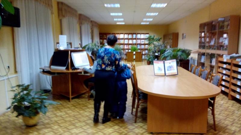 Читательский зал ЦБ им. С.Сулеймановой. 9.11.17.93948