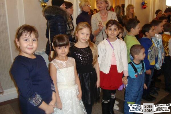Новогодний утренник в театре имени А.В.Баталова