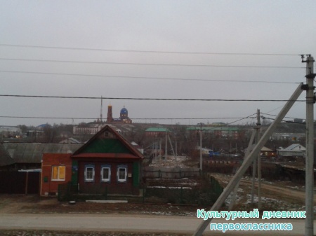 Храм Покрова Пресвятой Богородицы возвышается над Новошешминском