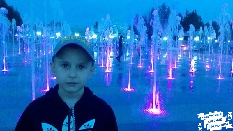 Пешеходный светомузыкальный фонтан  Альметьевска78511