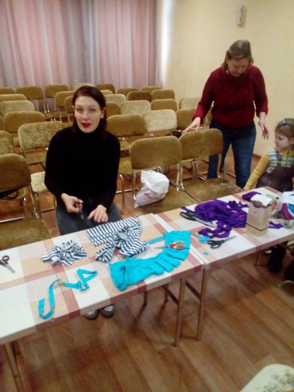 Экомастерская Орион Вязание ковриков и старых футбоок 2