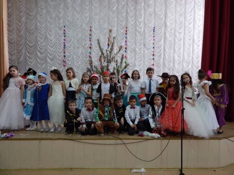 Новогодний утренник в школе. СОШ 20. 19.12.2017г.128524