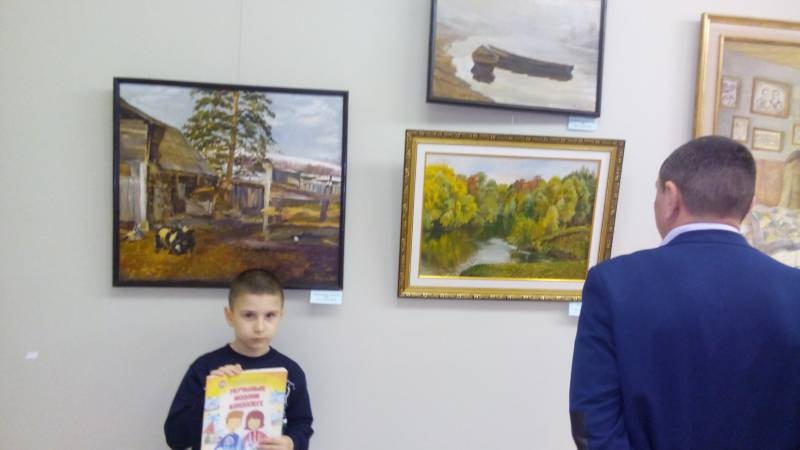 АКГ. Юбилейная выставка Виктора Хрулева "Человек и природа глазами художника". 14.11.17г.96987