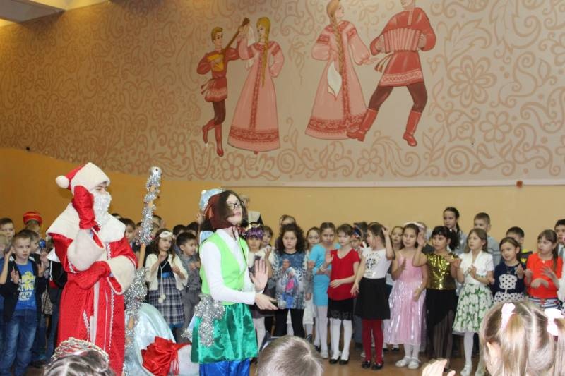 Новый год в школе 14
