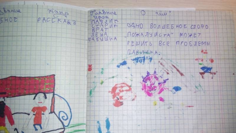 Мой первый "Читательский дневник". 7.11.2017г.90349