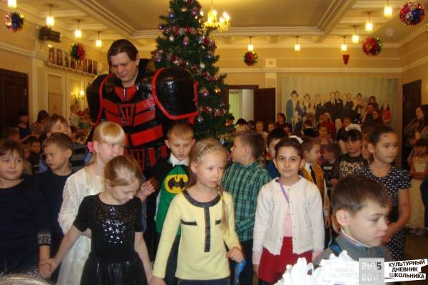 Новогодний утренник в театре имени А.В.Баталова