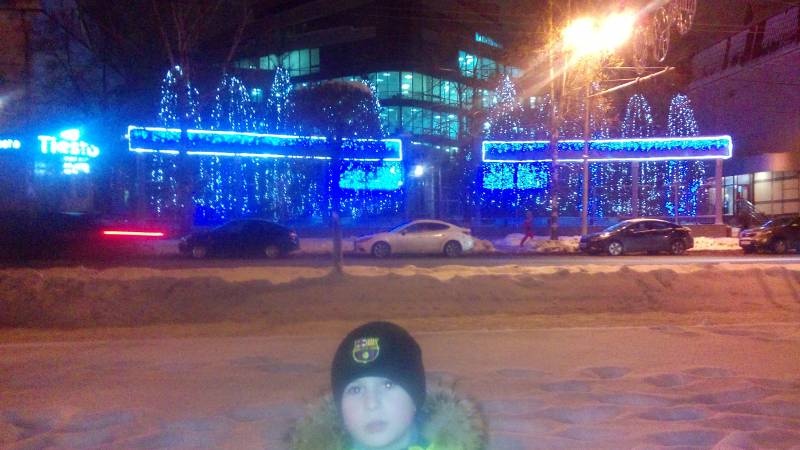 Альметьевск. пр. Г.Тукая и ул. Ленина. 12.12.17г.124732