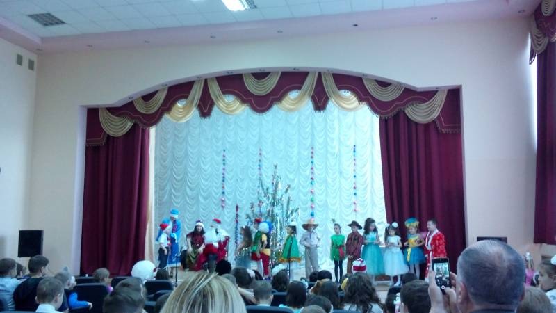 Новогодний утренник в школе. СОШ 20. 19.12.2017г.128513