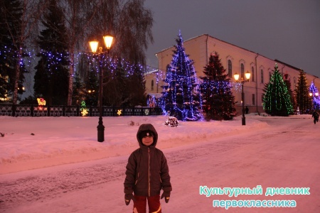 новогодний Кремль16384