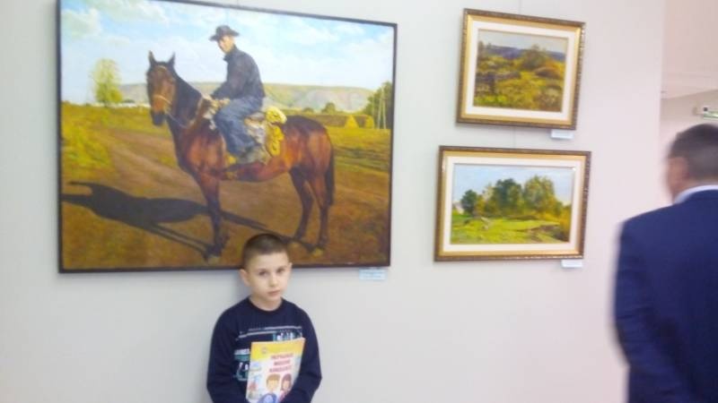 АКГ. Юбилейная выставка Виктора Хрулева "Человек и природа глазами художника". 14.11.17г.97012