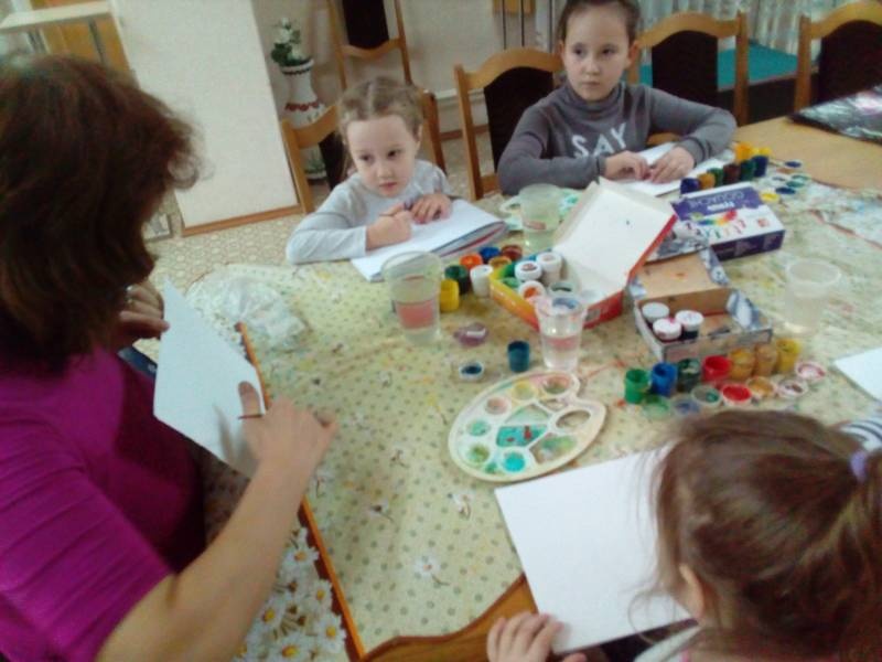 Художественный салон ДДН Родник Рисование Павлина 4