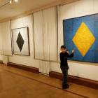 В жанре абстракционизма.А.Шаймарданов