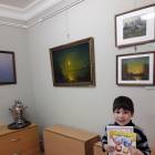 Выставка  Мансура Закирова "Просторы родного края". Альметьевская картинная галерея".97080
