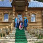В деревне летом с семьей!