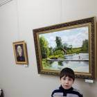 Выставка Виктора Хрулёва "Человек и природа глазами художника". Альметьевская картинная галерея.97179