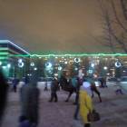 Главная площадь города в Новый год 9