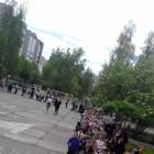 Флешмоб в 50 школе 12
