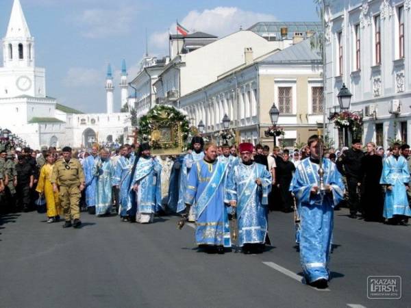 В Казани пройдет крестный ход в честь иконы Божией матери