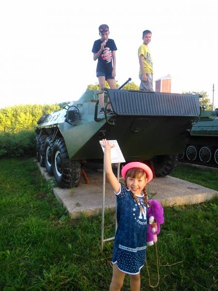 Парк в Клявлино, Самарская область.