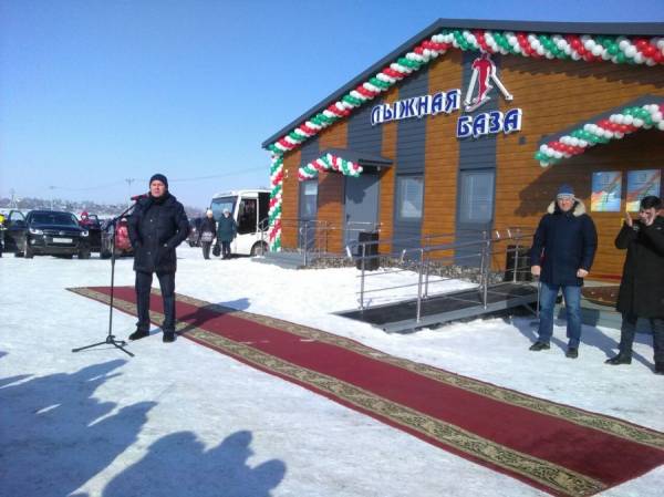 В Буинске открылась лыжная база