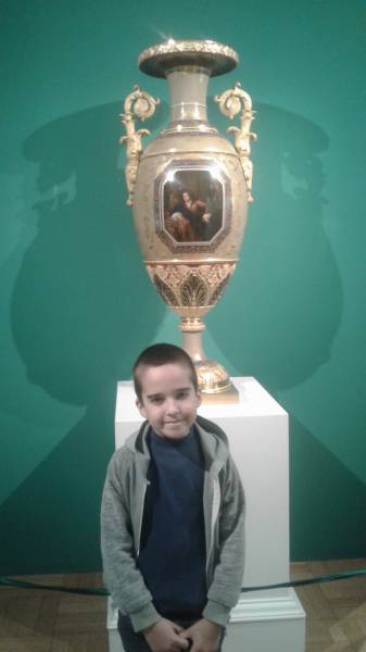 Музей "Эрмитаж", выставка "Петербургский фарфор"