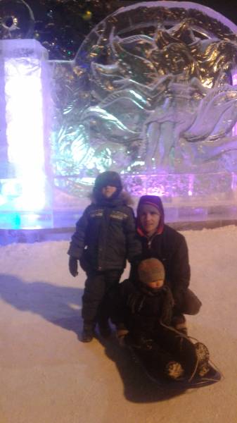 Ледовый городок театра "Экият"