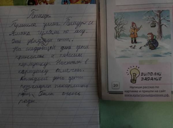 Птицы