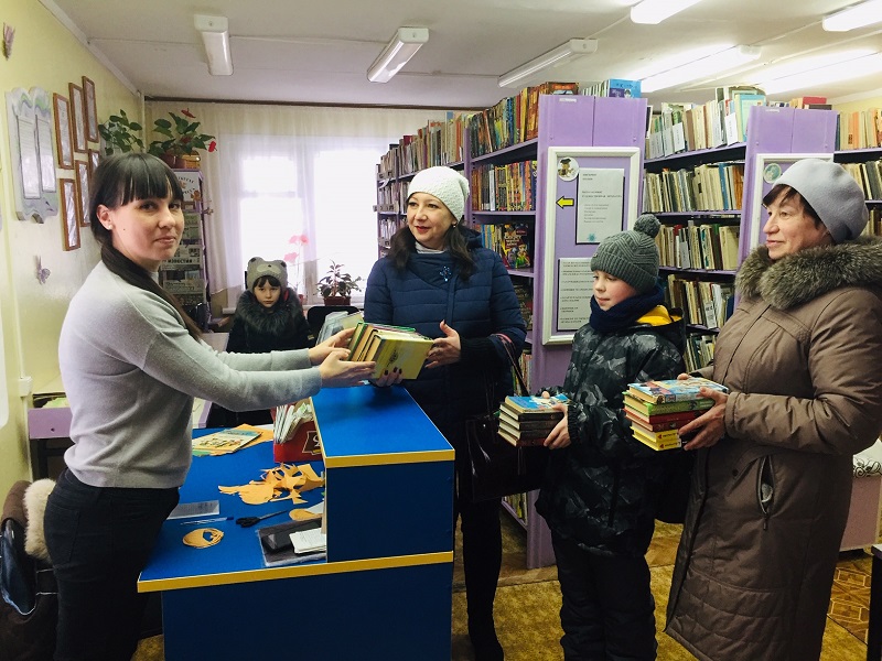 Библиотеки приняли участие в акции «Дарите книги с любовью – 2020»