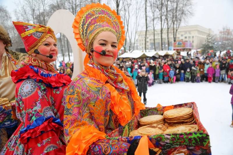 Масленица в Парке Горького