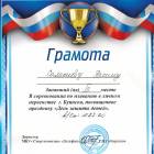 Мои достижения 2013 - 2014 года128677