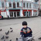 Встреча с голубями и как мы из кормили.61706