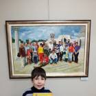 Выставка Виктора Хрулёва "Человек и природа глазами художника". Альметьевская картинная галерея.97161