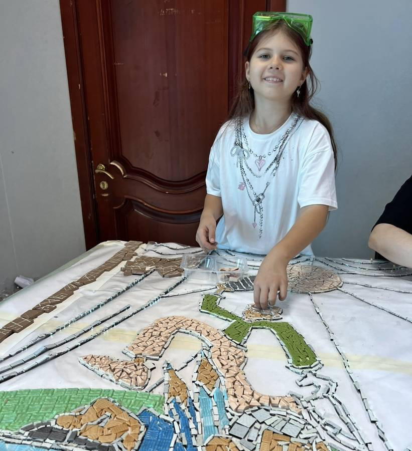 Арт-проект «Создание мозаичного панно в ДК Химиков